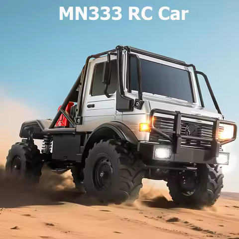 MN333 RC Car MN Model RTR 1:18 2.4G Remote Control Car Off-Road Alloy Full-Scale Simulation RC Truck