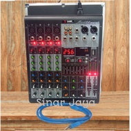 SLASH MICROVERB MASTER 4 MIXER 4 CHANNEL, EQUALIZER, BLUETOOTH, SOUNDCARD