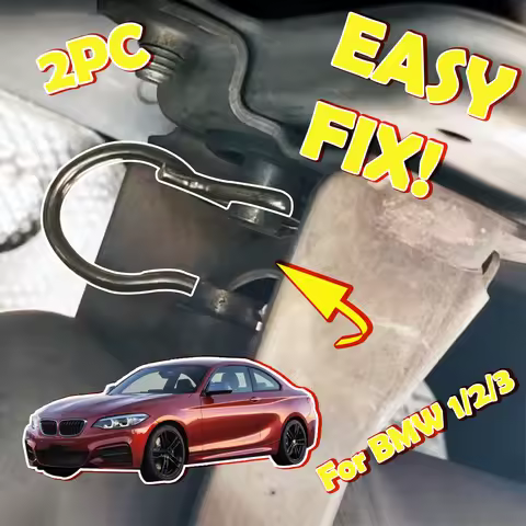 2PC Electronic Exhaust Actuator Flap Valve Spring For BMW 1 2 3 4 5 6 7 328i I8 SERIES I12/I15 G20 C