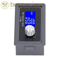 BETTER-JANE PWM Signal Generator, Adjustable Output DC 3.3V-30V Frequency Generator, Stable LCD Disp