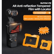 Sunnylife AR Tempered Film For DJI Osmo Pocket 3 9H Lens Screen Anti-scrach Flims with Locator For D