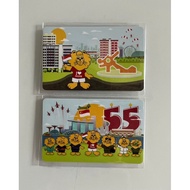 SG55 Courtesy Lion EZ-Link cards