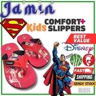 Superman Anti-Slip Soft Platform Slippers Boy ⭐ KIDS MY READY STOCK Malaysia Sandal Kasut Selipar Bu