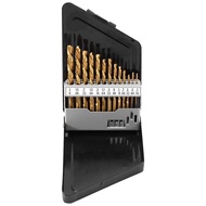 13Pcs Left Handed Drill Bit Set Extractor Drill Bits for Tools Accessories with Titanium Nitride Coa