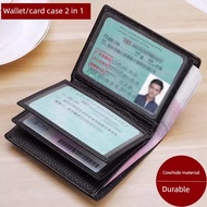 dompet lelaki kulit original dompet kulit lelaki original Multifunctional Wallet Integrated Driver's