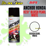 ANCHOR H231* H231 H 231 Bluish Pearl White MOTORCYCLE SERIES Can Spray Paint Cat Spray Tin HONDA EX5 DREAM C70 GBO