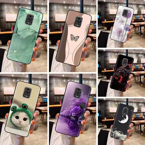 For Redmi Note 9 Pro Max Case NOTE 9S Cute Cartoon Cover Soft Silicone Phone Cases For Xiaomi Redmi 