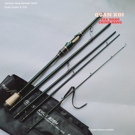 Super Cemreo Macans 4-piece lure fishing rod, Super light, M hardness, convenient collapsible, high 