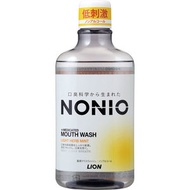 獅王 - NONIO 無酒精 淡雅草本薄荷漱口水 600ml [平行進口]