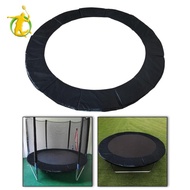 [Asiyy] Trampoline Spring Cover Thick Tear Resistant Trampoline Edge Cover (Black)