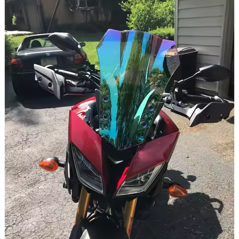 Windscreen For 2015 2016 2017 Yamaha Tracer MT-09 MT09 FJ-09 FJ09 MT FJ 09 Wind Screen Deflectors Wi