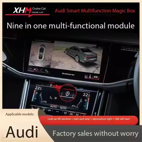 For Audi A6 C8 A7 4K8 Q7 4M Q8 Car Automatic Stop Start Engine System Automatic window lifter Atmosp
