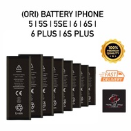 (ORIGINAL) BATTERY FOR IPHONE5 / 5S / 5SE / 6 / 6S / 6PLUS / 6S PLUS
