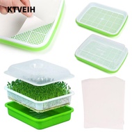 KTVEIH  Sprouter Tray Gardening Supplies Nursery Paper Soilless Cultivation Plant Box