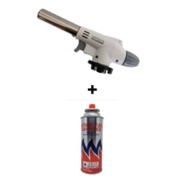 Butane Torch Kitchen Blow Torch - Chef Cooking Torch Lighter Adjustable Flame With Safety Lock Culin