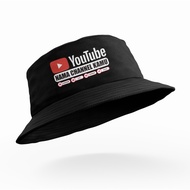 BA056 Custom Youtube Bucket Hat Channel Name