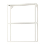 ENHET 壁櫃框附層板, 白色, 60x15x75 公分