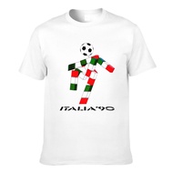 Italy 90 1990 Soccer World Cup Hip Hop Men'S Tshirt Gift High Quality