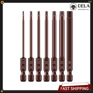{Big Sale} 65mm H1.5-H6 Alloy Steel  Hex Head Screwdriver Bits Screw Driver Tools❀