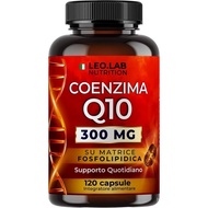Coenzyme Q10 300mg High-Efficiency 120 Capsules (4 Months Dosage) - Q10 Supplement Made in Italy