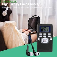 STAYREAL2R Digital FM Radio, Audio AF infrared Mini Speaker, Stereo FM stable LCD Display FM (Freque
