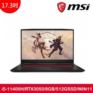 【MSI 微星】Katana GF76 11UC-664TW 17吋11代電競筆電（i5/8G/512G/3050）_廠商直送