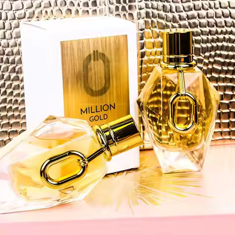 Million Gold For Women EDP | Long-Lasting Oriental Floral Perfume With Rose, Patchouli & Oud | Luxur
