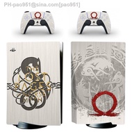 God of War PS5 Standard Disc Edition Skin Sticker Decal Cover for PlayStation 5 Console amp; Controllers PS5 Skin Sticker Vinyl