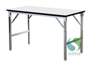 โต๊ะประชุม โต๊ะพับ 75x120x75 ซม. โต๊ะหน้าไม้ โต๊ะอเนกประสงค์ โต๊ะพับอเนกประสงค์ โต๊ะสำนักงาน โต๊ะจัดปาร์ตี้ ss ss ss99