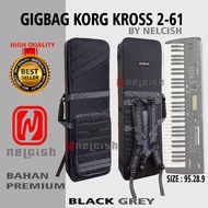 KORG KROSS 2-61 Keyboard Gigbag Softcase Bag Korg Keyboard Case by NELCISH