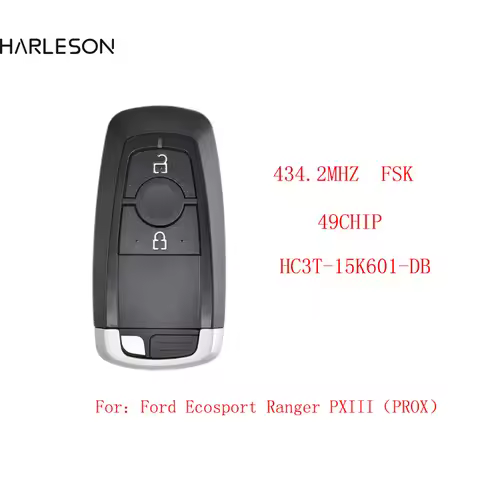 OEM HC3T-15K601-DB 2 Buttons Smart Keyless Entry Car Key 433MHz For 2017 2018 2019 2020 Ford Ecospor