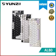 YUNZLL AL80 Aluminum Tuotuo Mechanical Keyboard the third mock examination Customized Gasket Structu