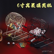 Annual Meeting Set Lottery Machine Game Toys 6 Lotto Lottery Machines) (Gold-Plated Inch Ball Bingo 