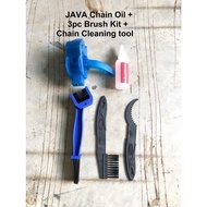 Bicycle Cleaning Set with Java Chain Oil