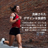COROS Heart Rate Sensor Armband - Accurate Optical Bluetooth Heart Rate Monitor,  Japanese Product,L