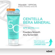 Wardah UV Shield Airy Smooth Sunscreen Serum SPF 50 PA++++ - Sunscreen matte dan ringan