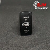 Switch winch in winch out 12V 24V led on off on car switch