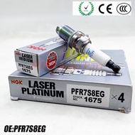 4Pcs PFR7S8EG 1675 06H905601A PFR7S8EG IRIDIUM Spark Plug for AUDI A1 A3 S3 A4 B7 B8 A5 A6 C6 C7 A8 