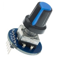 Rotary Encoder Module for Arduino Brick Sensor Development Round Audio Rotating Potentiometer Knob C