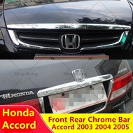 honda accord 2003 2004 2005 front Rear Chrome Bar - Replace Type Car Accessories Stainless steel tru