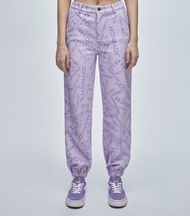 JOYRICH FW22- Knit Pants_Light Purple กางเกงจ็อกเกอร์ สีม่วงอ่อน