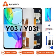 LCD Display For VIVO Y03 Y03t V2332 Touch Screen Digitizer Assembly With Frame Relacement Parts