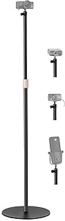 63'' Webcam Floor-Stand Compatible with Elgato Facecam 4K,Facecam pro,Facecam MK.2,Facecam neo Webca