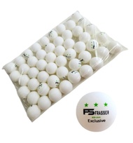 Frasser bola pingpong tenis meja frasser putih toples