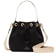 Kate Spade Kip Canvas Bucket Bag - Black KL048