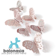 Balonasia 3D Butterfly Sticker 3D Butterfly Sticker/ 3d Sticker