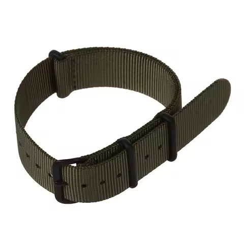 New 20mm Army Green Nylon Fabric Outdoor Sport Watch Band Strap Fits TIMEX WEEKENDER WB2034
