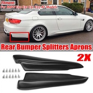 Universal Car Rear Bumper Lip Diffuser Protector For VW For Golf 5 MK5 MK6 MK7 MK7.5 MK8 For Jetta F