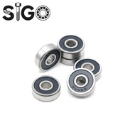 10PCS 697RS 7X17X5 mm Bearing ABEC-7 Hobby Electric RC Car Truck 697 RS 2RS Ball Bearings 697-2RS Bl