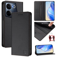 Case for Tecno Camon 20 /Camon 20 Pro 4G Leather Wallet Flip Cover with Card Holder Kickstand Magnet